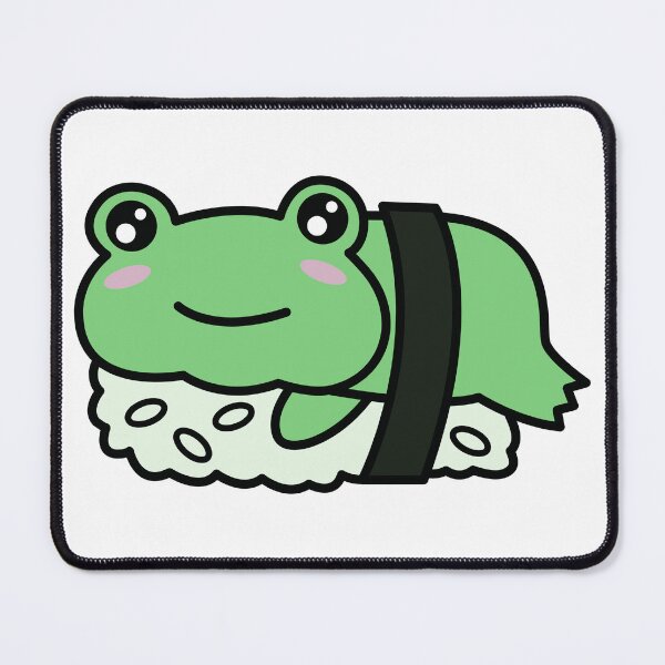 Item preview, Whimsical Frog Sushi Roll designed and sold by VibeTwist.