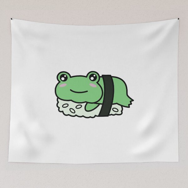 Item preview, Whimsical Frog Sushi Roll  designed and sold by VibeTwist.