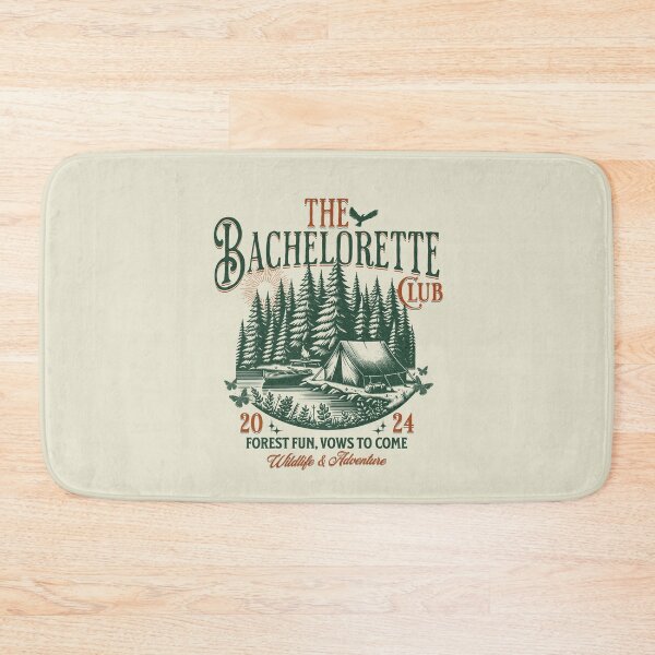 Item preview, The Bachelorette Club, Camping Hiking Women Party, Pre Wedding 2024 designed and sold by DAMOTAmagazine.