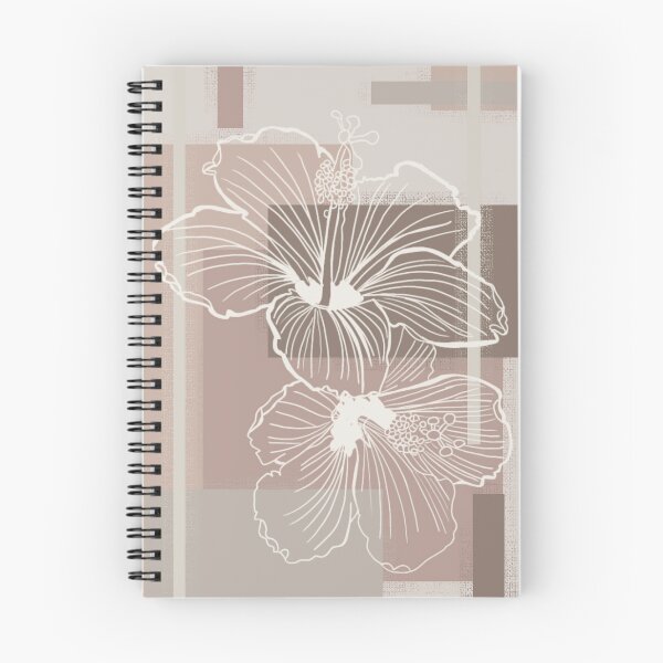 Item preview, White Hibiscus Line Art  designed and sold by HAFDesigns.