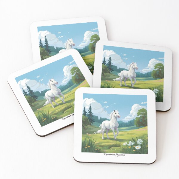 Item preview, Star - Horse Cartoon - White Horse designed and sold by EquestrianImperium.