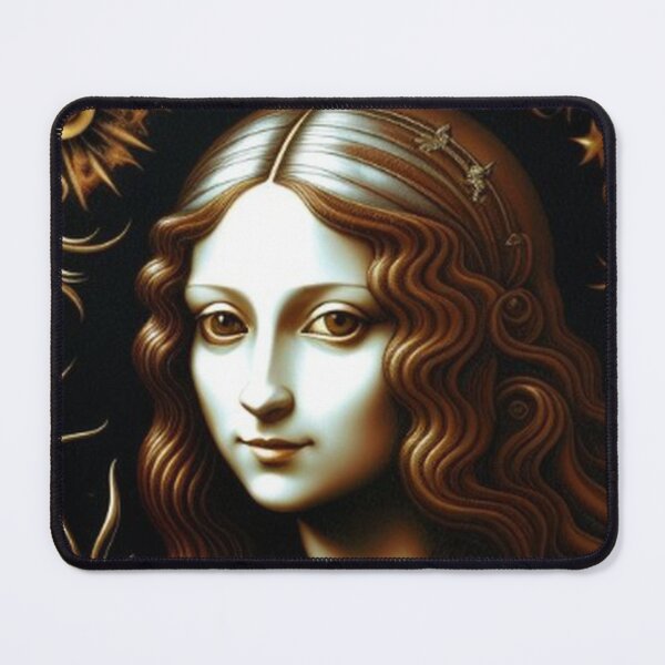 Item preview, Abstract Classic Mona Lisa designed and sold by TheDarkWardrobe.