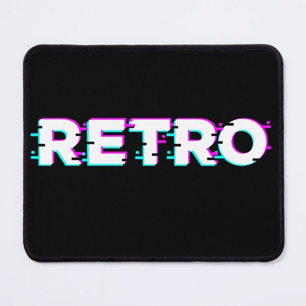 Item preview, Retro Glitch Effect Typography Design - Vibrant Vintage Style designed and sold by TOA Timeless Original Apparel.