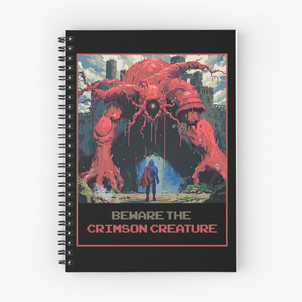 Aperçu de l'œuvre Beware The Crimson Creature créée et vendue par MagicAxe.