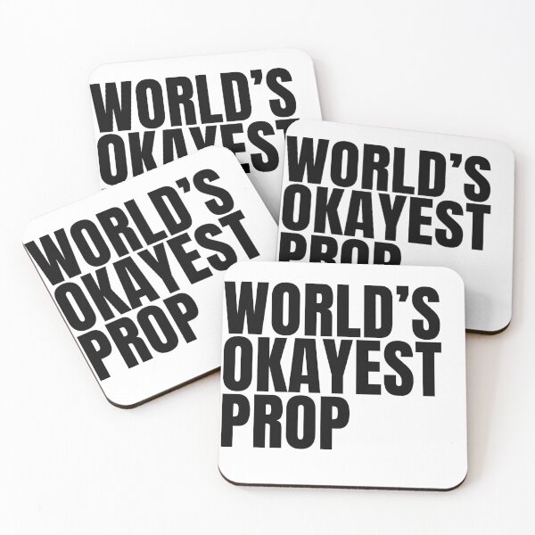 Item preview, World's Okayest Prop - Black designed and sold by Cutsandsparks.
