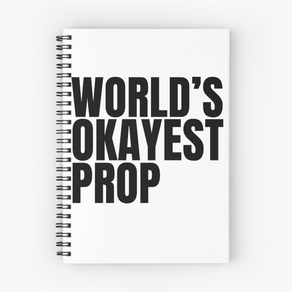 Item preview, World's Okayest Prop - Black designed and sold by Cutsandsparks.