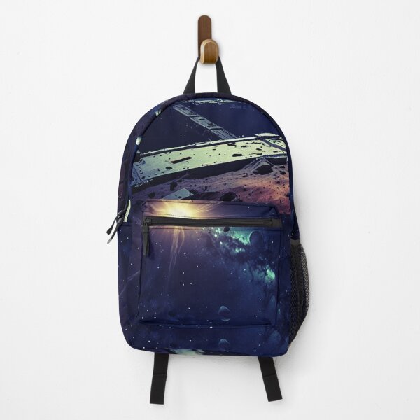 Item preview, Astronaut Exploring Futuristic Space Station in Deep Space designed and sold by Tom-Riley.