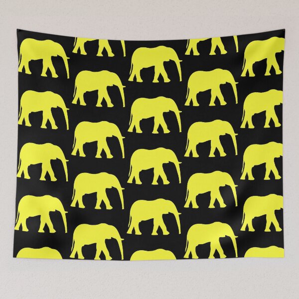 Item preview, yellow elefant designed and sold by thnatha.