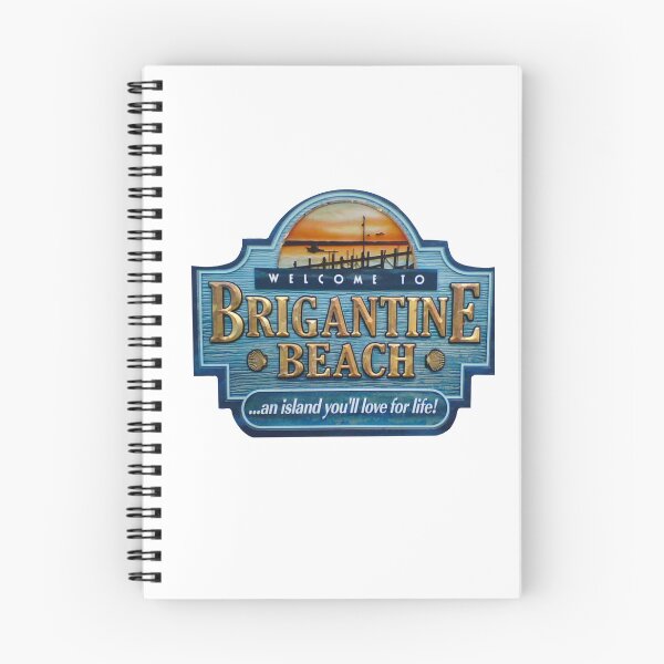 Item preview, Brigantine Beach Welcome Sign designed and sold by delmarvastickers.