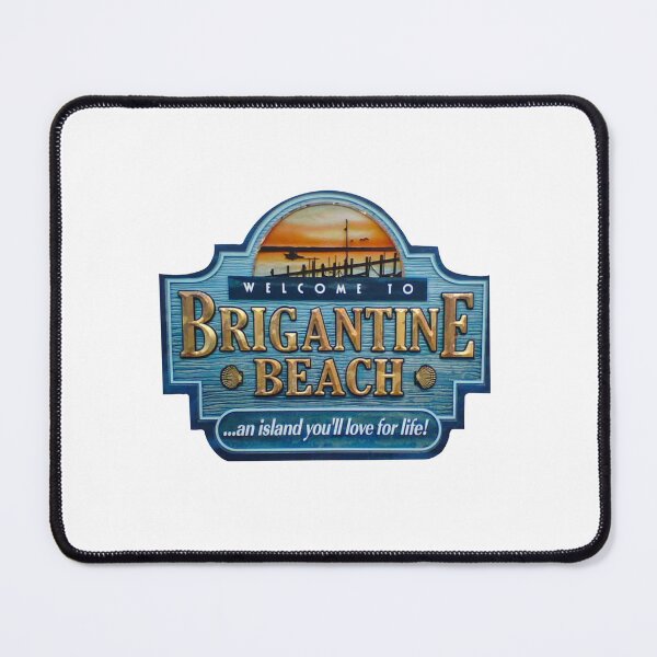 Item preview, Brigantine Beach Welcome Sign designed and sold by delmarvastickers.