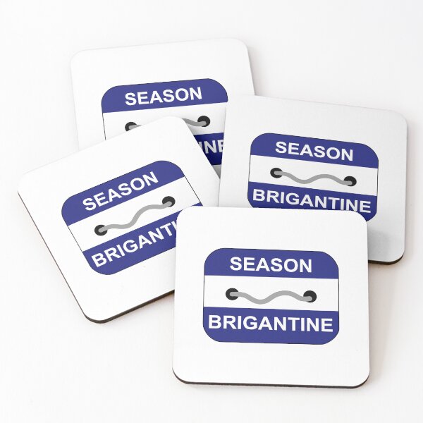 Item preview, Brigantine Beach Tag designed and sold by delmarvastickers.