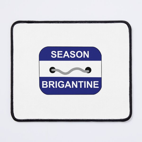 Item preview, Brigantine Beach Tag designed and sold by delmarvastickers.