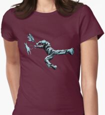Severe Weather Warning Women's Fitted T-Shirt