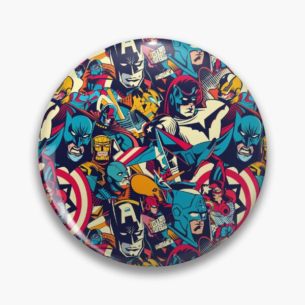 Item preview, Splash of Heroes: The Art of Comics in Color designed and sold by MidArtForge.