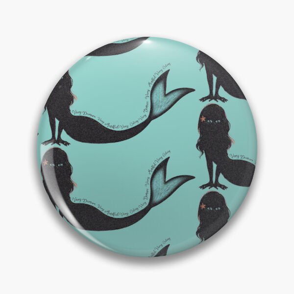 Item preview, Very Demure Very Mindful mermaid designed and sold by Hen-C-Art.