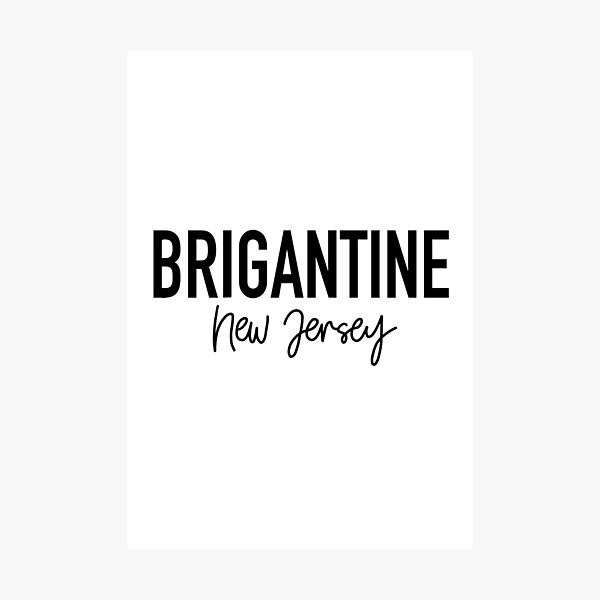 Item preview, Brigantine New Jersey designed and sold by delmarvastickers.