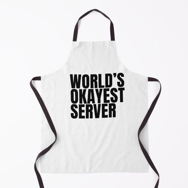 Item preview, World's Okayest Server - Black designed and sold by Cutsandsparks.