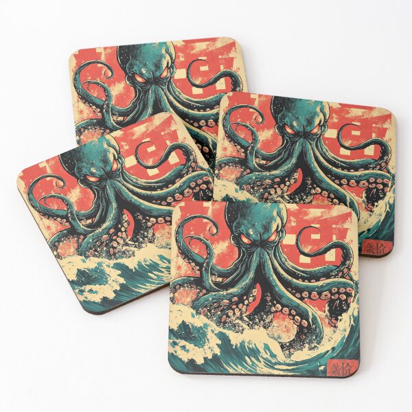 Item preview, The Great Wave Guardian designed and sold by Retro Type.