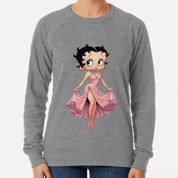 Item preview, Betty Boop in Glamorous Pink Gown designed and sold by LyssasMindArt.