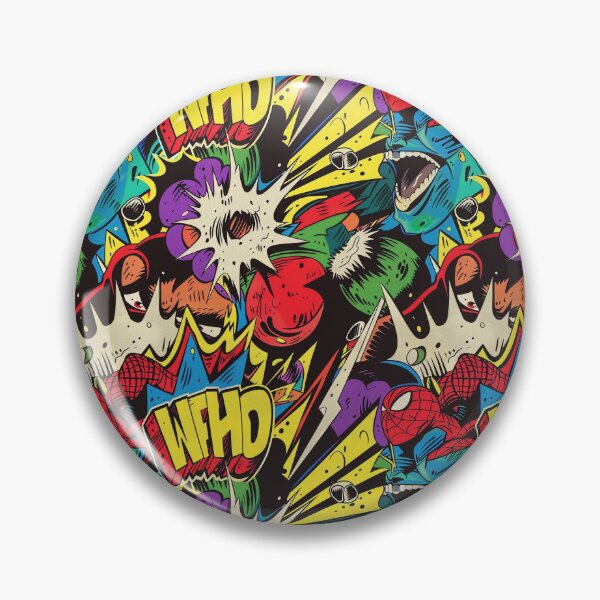 Item preview, Splash of Heroes: The Art of Comics in Color designed and sold by MidArtForge.