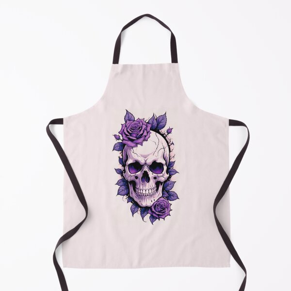 Item preview, Violet skull designed and sold by BonsaidoPoh.