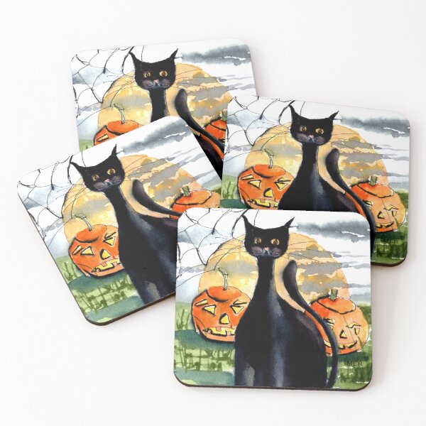Item preview, Halloween Cat  designed and sold by Mary Roff.
