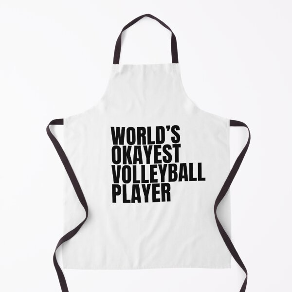Item preview, World's Okayest Volleytball Player - Black designed and sold by Cutsandsparks.