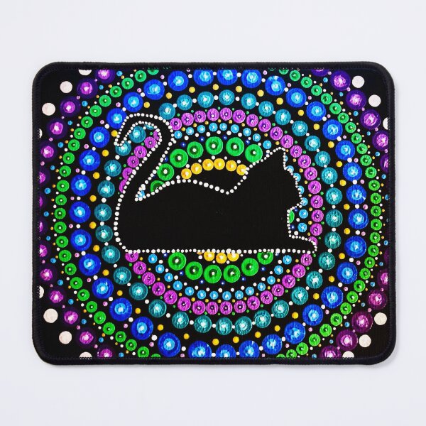 Item preview, Cat Mandala designed and sold by Kelly Fairchild.