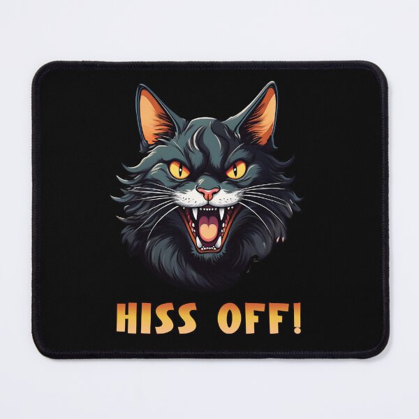 Item preview, Hiss Off!  Black Cat designed and sold by Kspirit Designs.
