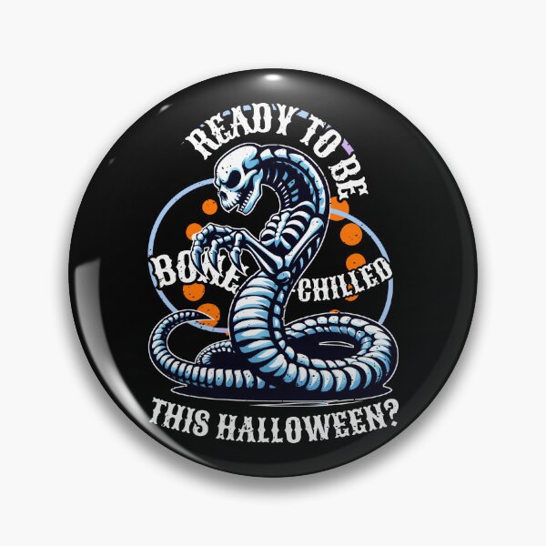 Item preview, READY TO BE BONECHILLED THIS HALLOWEEN? Orange Venomous Chill designed and sold by SplashTastic.