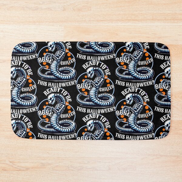 Item preview, READY TO BE BONECHILLED THIS HALLOWEEN? Orange Venomous Chill designed and sold by SplashTastic.