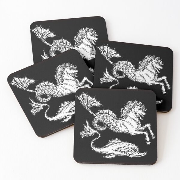 Item preview, Medieval Creature Meme - Mythical Sea Creatures designed and sold by VintageManiac.