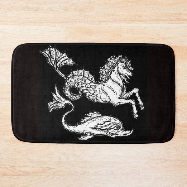 Item preview, Medieval Creature Meme - Mythical Sea Creatures designed and sold by VintageManiac.