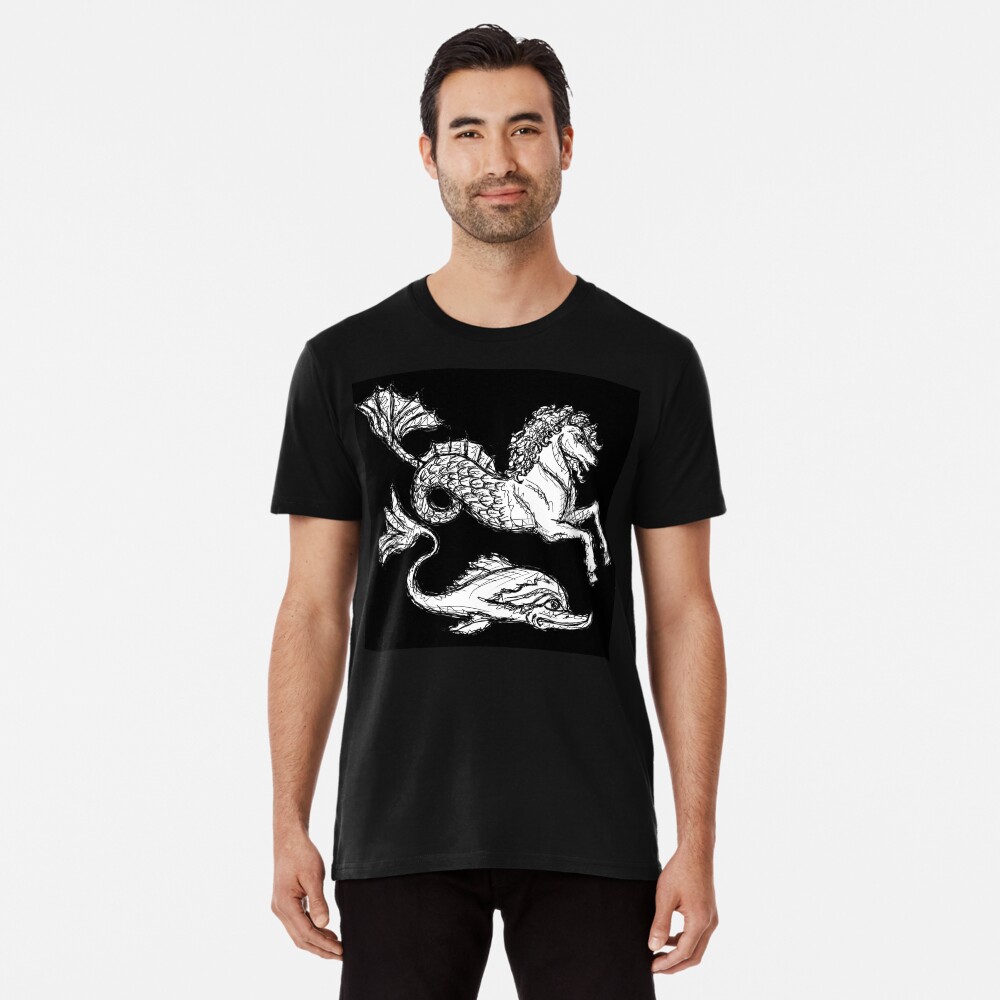 Vista previa del artículo con la obra «Camiseta premium», diseñado y vendido por VintageManiac.