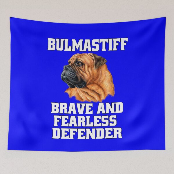 Item preview, Bullmastiff Dog Owner Bullmastiff Brave and Fearless Defender  designed and sold by fantasticdesign.