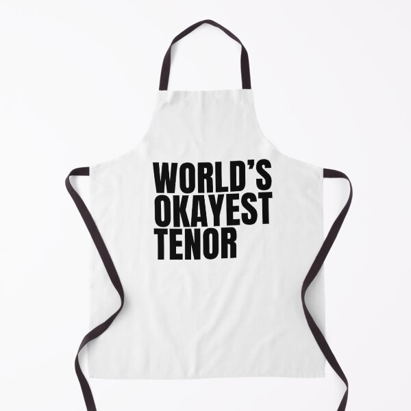 Item preview, World's Okayest Tenor - Black designed and sold by Cutsandsparks.