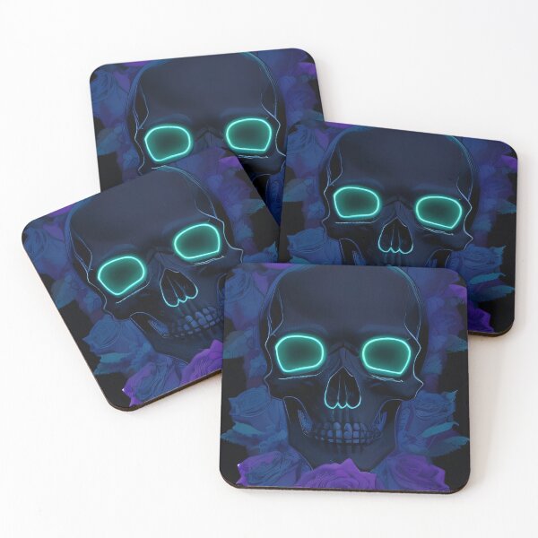 Item preview, fluorescent skull designed and sold by BonsaidoPoh.