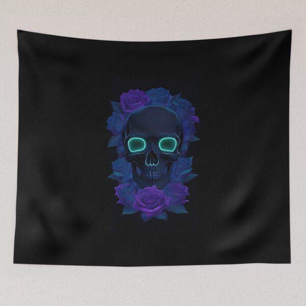 Item preview, fluorescent skull designed and sold by BonsaidoPoh.