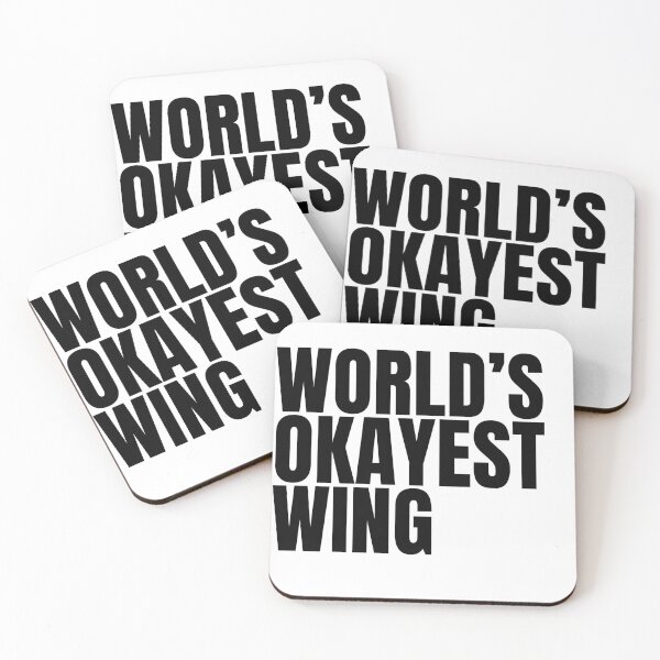 Item preview, World's Okayest Wing - Black designed and sold by Cutsandsparks.