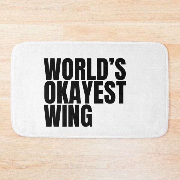 Item preview, World's Okayest Wing - Black designed and sold by Cutsandsparks.