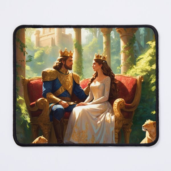 Item preview, Royal Couple in Enchanted Forest Castle Setting designed and sold by Tom-Riley.