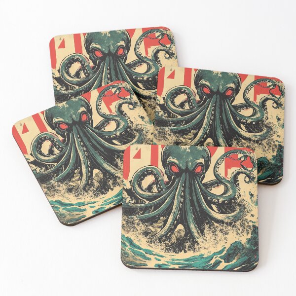 Item preview, Kaiju Awakens designed and sold by Retro Type.