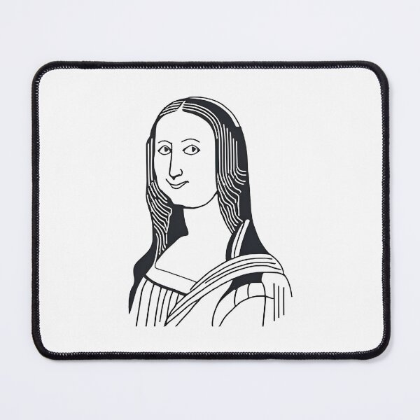 Item preview, Humorous Mona Lisa designed and sold by ShopTwentyFour.