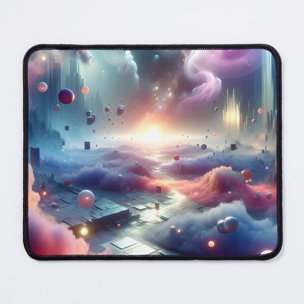 Item preview, Ethereal Dreamscape with Floating Objects designed and sold by koreatvtea.