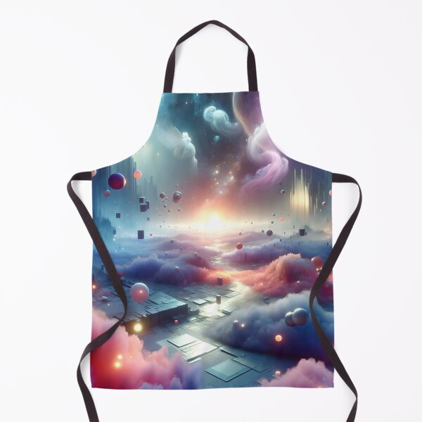 Item preview, Ethereal Dreamscape with Floating Objects designed and sold by koreatvtea.