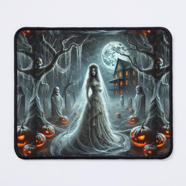 Item preview, The Haunted Bride's Eternal Vigil: A Halloween Nightmare designed and sold by Meta2Physical.