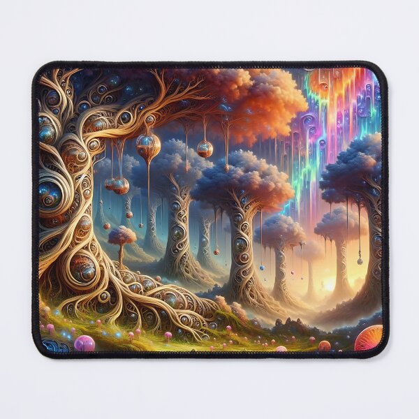 Item preview, Warped Realities in a Fantastical Forest designed and sold by koreatvtea.