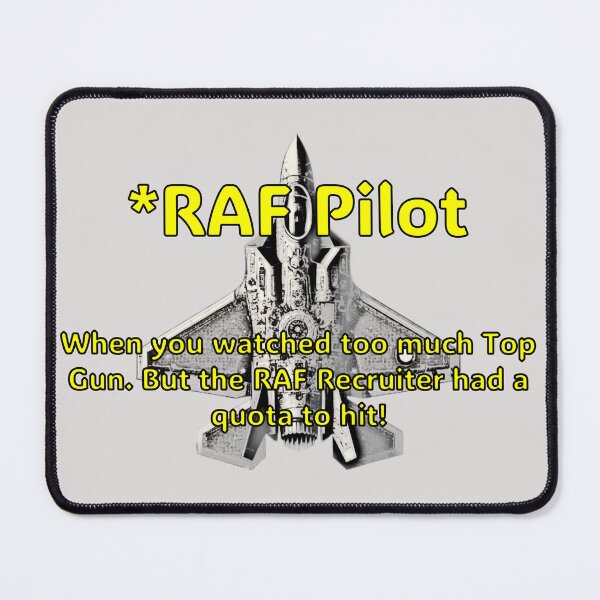 Item preview, RAF Pilot designed and sold by Buckers Apparel & Gizits.