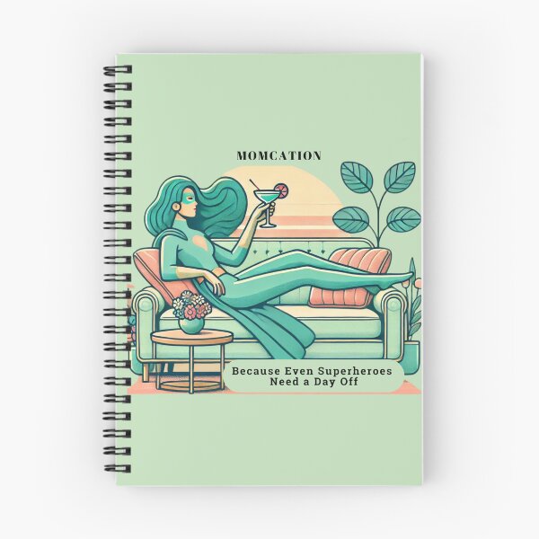 Item preview, Momcation – Because Even Superheroes Need a Day Off designed and sold by Nfcollectives1.