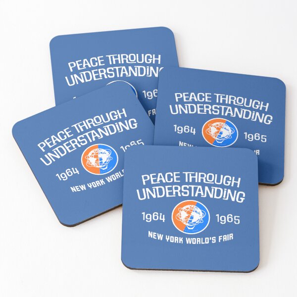 Item preview, 1964 1965 New York World's Fair Peace Through Understanding Wordmark designed and sold by deadmansupplyco.